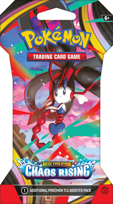 Pokemon TCG: Mega Evolution - Chaos Rising - Sleeved Boosters (Pre-Order May 22)