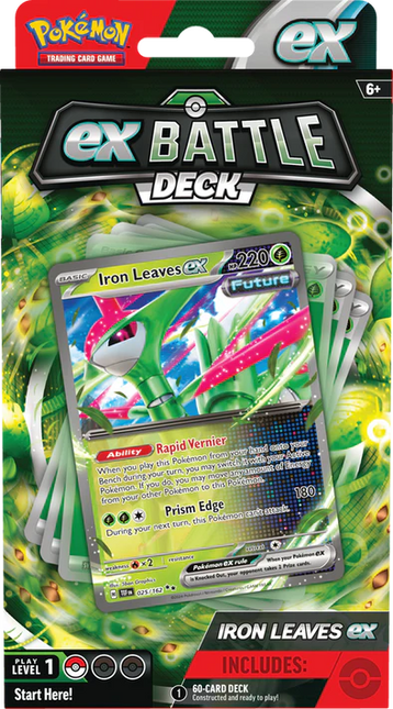 Pokemon TCG: Tapu Koko/Iron Leaves ex League Battle Deck