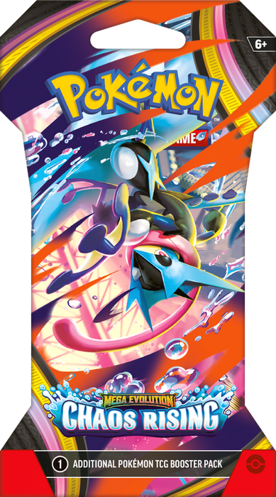 Pokemon TCG: Mega Evolution - Chaos Rising - Sleeved Boosters (Pre-Order May 22)