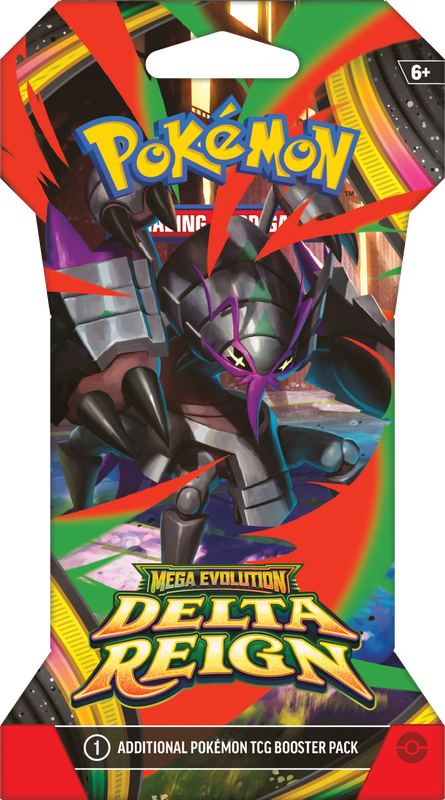Pokemon TCG: Mega Evolution - Delta Reign - Sleeved Boosters (Pre-Order November 6)