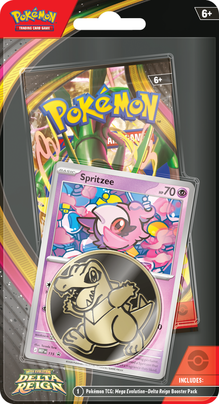 Pokemon TCG: Mega Evolution - Delta Reign - Checklane Blister (Pre-Order November 6)