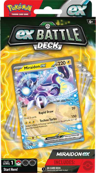 Pokemon TCG: Pokemon ex League Battle Deck - Victini/Miraidon
