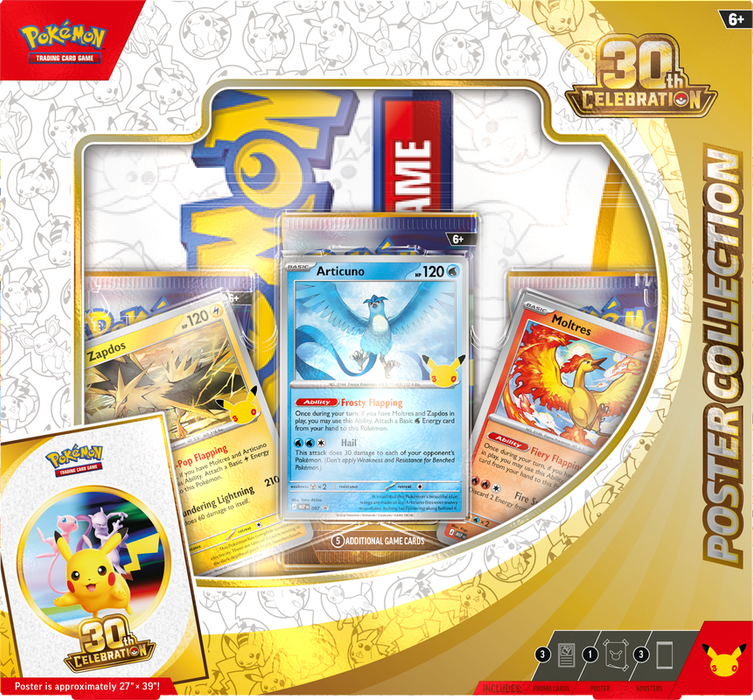 Pokemon TCG: 30th Celebration - Poster Collection