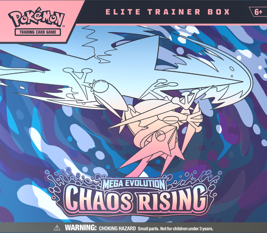 Pokemon TCG: Chaos Rising Elite Trainer Box — Card Board Gaming