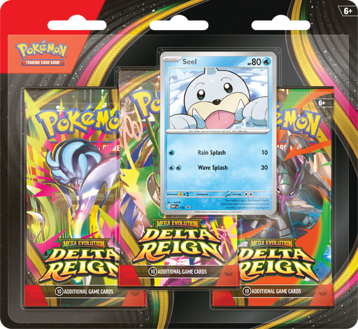 Pokemon TCG: Mega Evolution - Delta Reign - 3-Pack Blister (Pre-Order November 6)