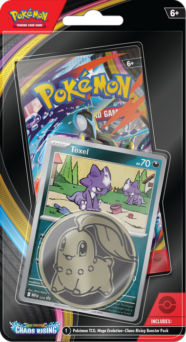 Pokemon TCG: Mega Evolution - Chaos Rising - Checklane Blister