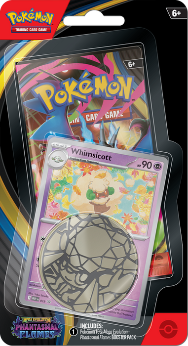 Pokemon TCG: Mega Evolutions - Phantasmal Flames - Checklane Blister